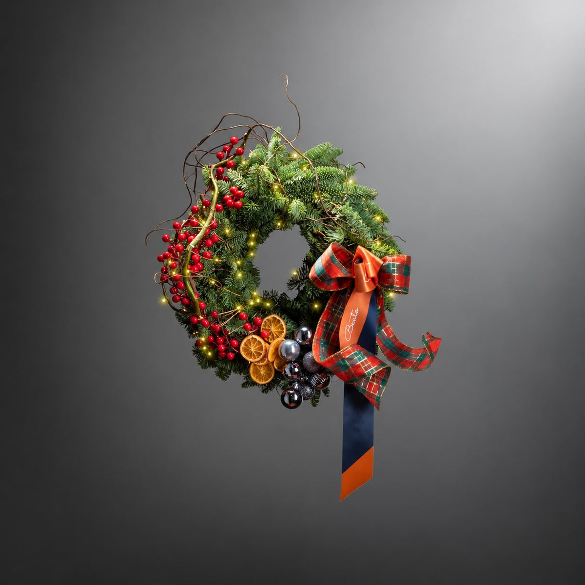 NORTHERN OAK — Fresh Christmas Wreath (30cm) DELIVERIES BEGIN 16 NOV 26