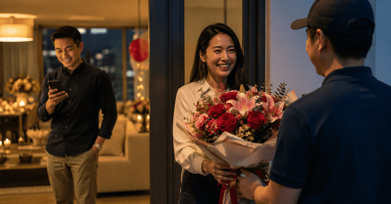 Forgot An Important Date? How Same-Day Flower Delivery Can Save The Day