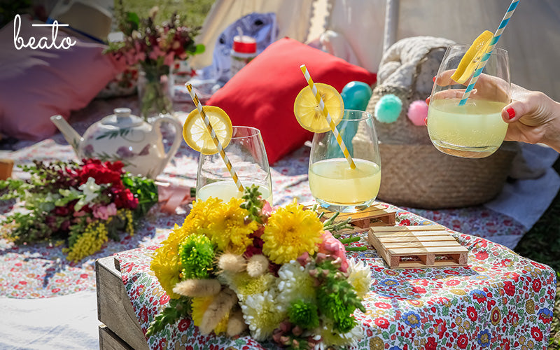 Floral Picnic Party: How to Create an Instagram-Worthy Outdoor Setup