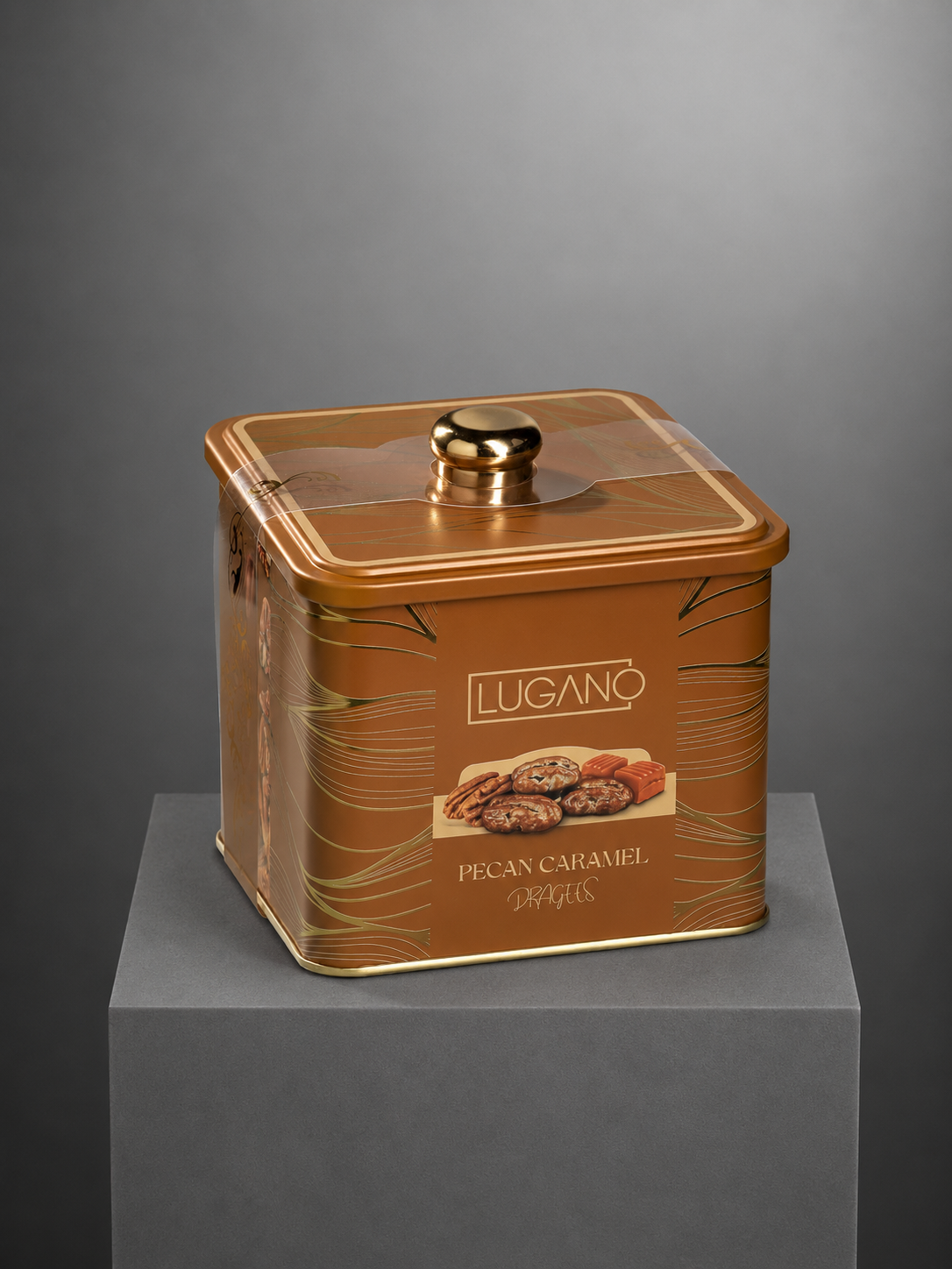 Pecan Caramel Dragees 400g