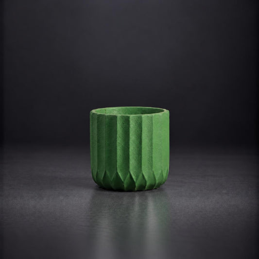 Verdant Facet Planter | 18H x 18D