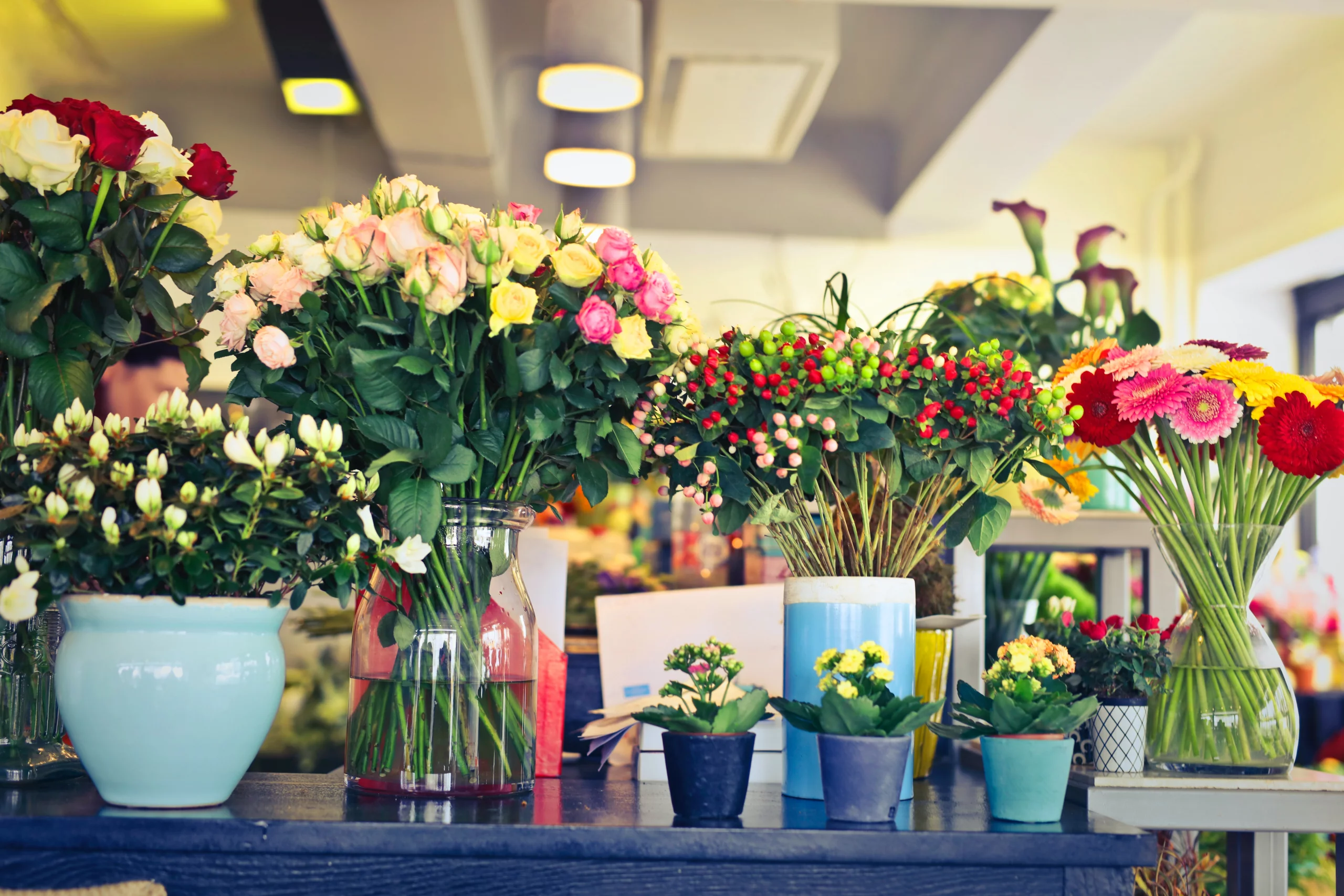 Flower Arrangement for Stay-At-Home Moms