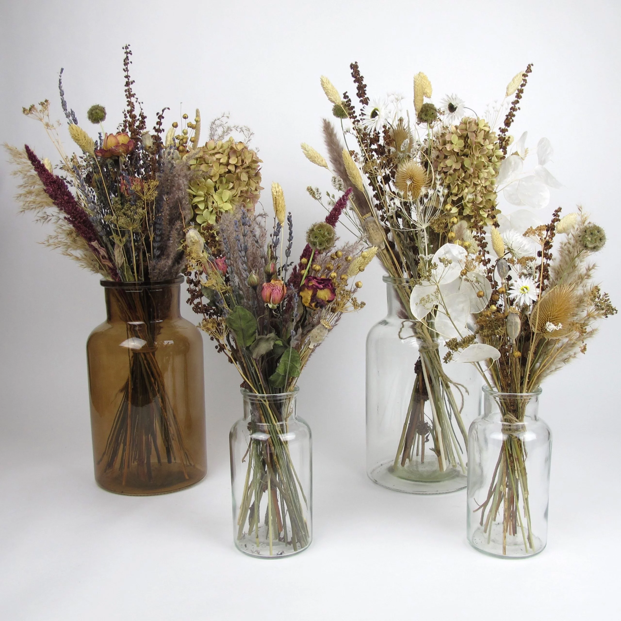 dried flowers and preserved